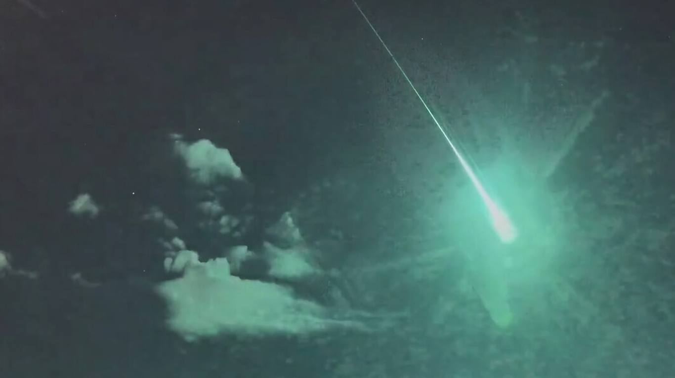 Un meteorito pasó por Buenos Aires