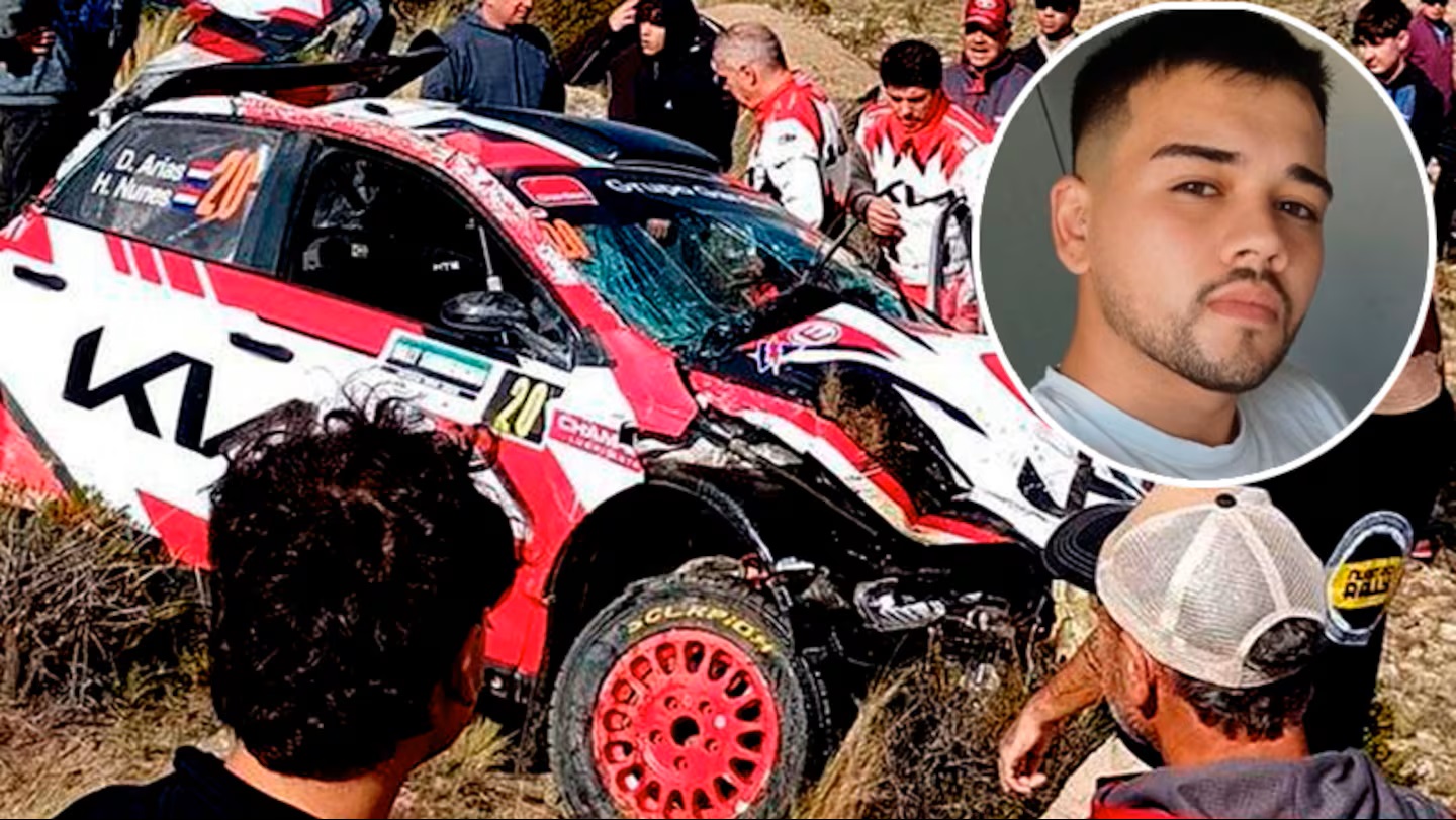 Accidente y muerte en el Rally Sudamericano