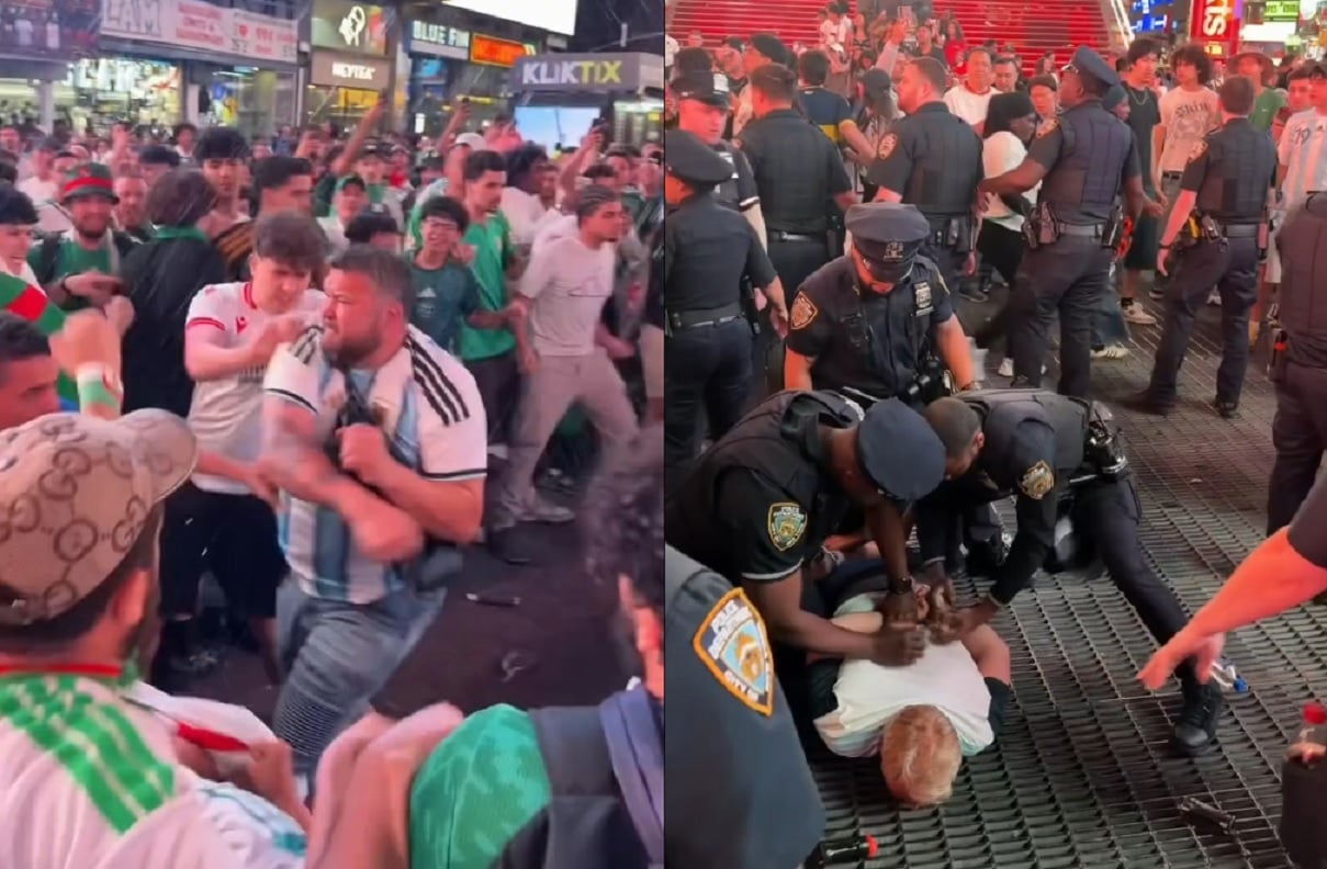 Incidentes en la previa de Argentina vs Argelia